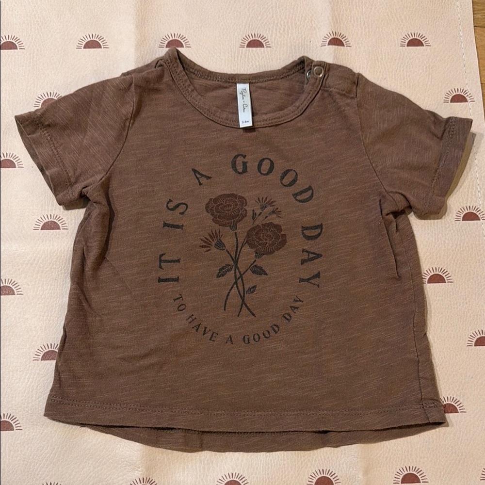 Rylee & Cru short sleeve shirt 3-6 months